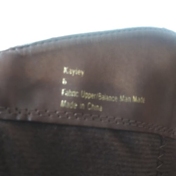 Bullboxer B52 Kayley tan, brown faux leather knee high boots - Picture 10 of 10